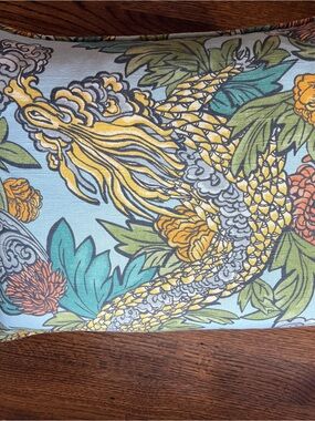 Robert Allen Dwell Studio Ming Dragon Chinoiserie Pillows (2)